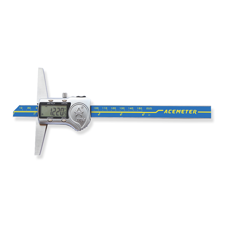 002 Metal Cover Digital Display Depth Caliper