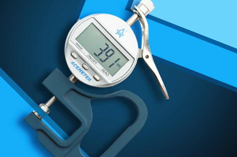 How to use digital thickness gauge?